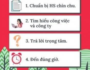 Bỏ túi 4 bí kíp phỏng vấn tốt