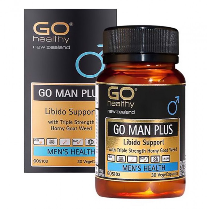 Viên Uống Cải Thiện Sức Khoẻ Cho Nam Giới Go Healthy Man Plus Hộp viên