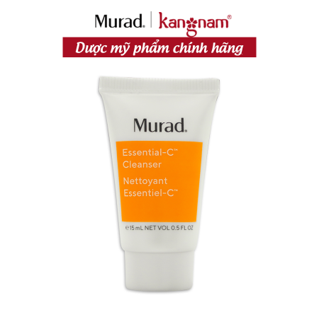 Sữa Rửa Mặt Làm Khỏe Và Phục Hồi Độ Ẩm Murad Essential-C Cleanser 15ml
