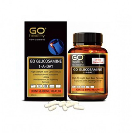 Viên Uống Bổ Sung Dưỡng Chất Cho Xương Khớp Go Healthy Glucosamine 1-A-DAY 1500mg Hộp 60 viên  - 735.000Đ