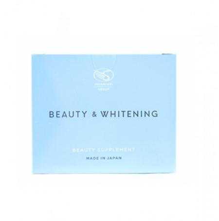 Viên Uống Trắng Da Chống Nắng Shiratori Beauty & Whitening (Hộp 30 gói/ Mỗi gói 3 viên)